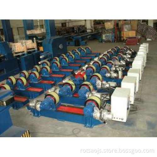 Adjustable Welding Rotator 100T with VFD Control For Boiler